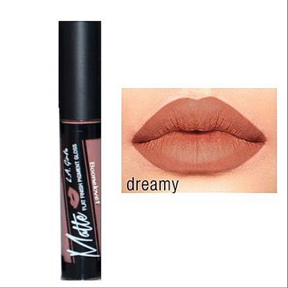 3 x LA Girl Matte Flat Finish Pigment Gloss Dreamy